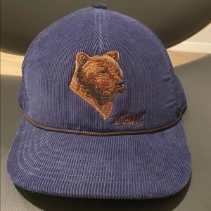 Coal Corduroy SnapBack Hat